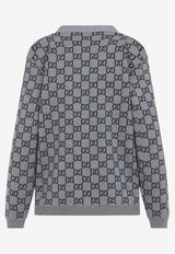 GG Jacquard Reversible Cardigan