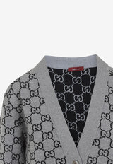 GG Jacquard Reversible Cardigan