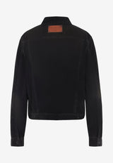 Logo-Patch Corduroy Jacket