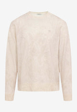 سويتر من الصوف بنقشة بيزلي