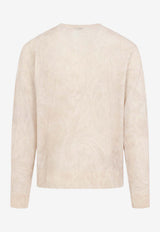 سويتر من الصوف بنقشة بيزلي