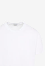 Pegaso-Embroidered Crewneck T-shirt