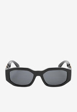 Medusa Biggie Geometric Sunglasses