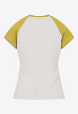 Crewneck T-shirt with Anagram-Logo