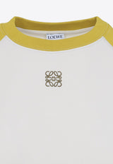 Crewneck T-shirt with Anagram-Logo