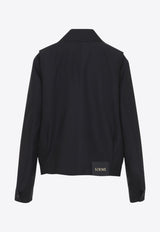 Wool-Blend Belted Jacket