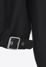 Wool-Blend Belted Jacket