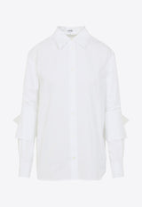 Logo-Embroidered Buttoned Shirt