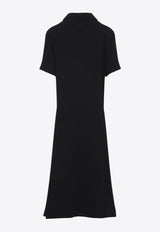 Belted Midi Shirt Dress