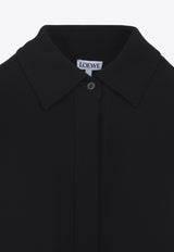 Belted Midi Shirt Dress