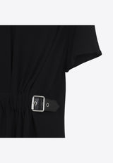 Belted Midi Shirt Dress