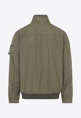 High-Neck Zip-Up Jacket