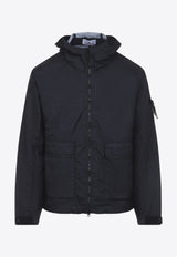 Logo Patch Zip-Up Jacket