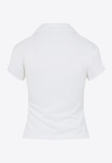 Logo-Embroidered Polo T-shirt