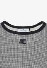 Houndstooth Logo T-shirt