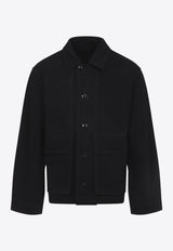 Boxy Buttoned Jacket