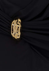 Classic One-Shoulder Maxi Dress