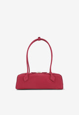 Medium Teckel Leather Shoulder Bag