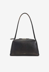 Le Bouledogue Leather Shoulder Bag