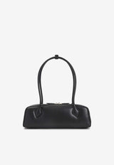 Medium Teckel Leather Shoulder Bag