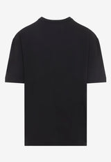 Numerical Print Washed T-shirt