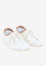 Les Tennis Leather Low-Top Sneakers