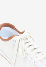 Les Tennis Leather Low-Top Sneakers