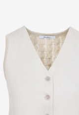 Calibri Linen Paneled Vest