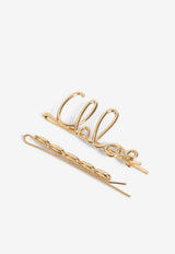 Iconic Logo Hair Clip - Set of 2