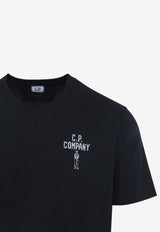 Logo Stamped Print T-shirt