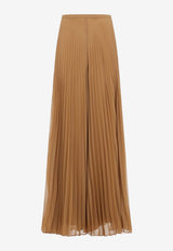 Grembo Wide-Leg Plisse Pants