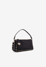 Small Rockstud Leather Crossbody Bag