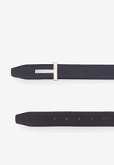 T-Buckle Leather Belt