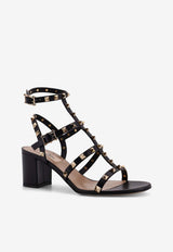 Rockstud 60 Leather Sandals