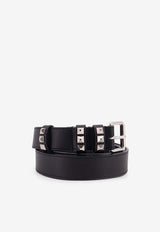 Flaneuse Studded Leather Belt