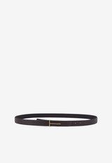 T-Buckle Leather Belt