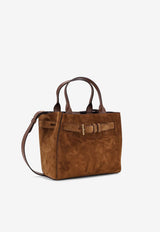 Audrey Suede Tote Bag