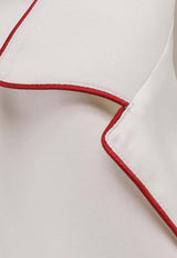 Silk Long-Sleeved Shirt