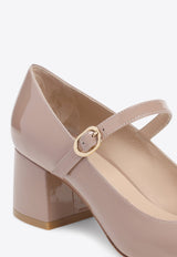 Stuart MJ 60 Patent Leather Pumps