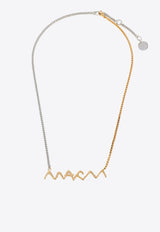 Logo Two-Toned Necklace