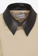 Caban Jacket in Wool Blend