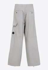 Wide-Leg Cargo Pants