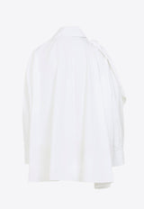 Long-Sleeved Shirt with Bow