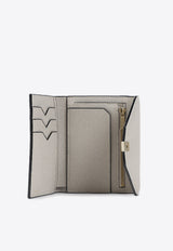 Iside Interlocking Leather Wallet