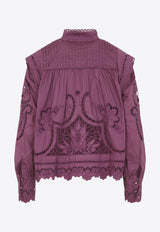 Richelieu Broderie Anglaise Blouse