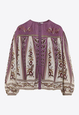 Ainika Delicate Floral Print Blouse