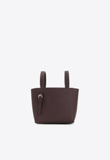 Mini Bucket Bag in Calf Leather