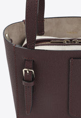 Mini Bucket Bag in Calf Leather