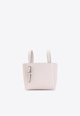 Mini Soft Bucket Bag in Calf Leather