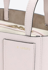 Mini Bucket Bag in Calf Leather